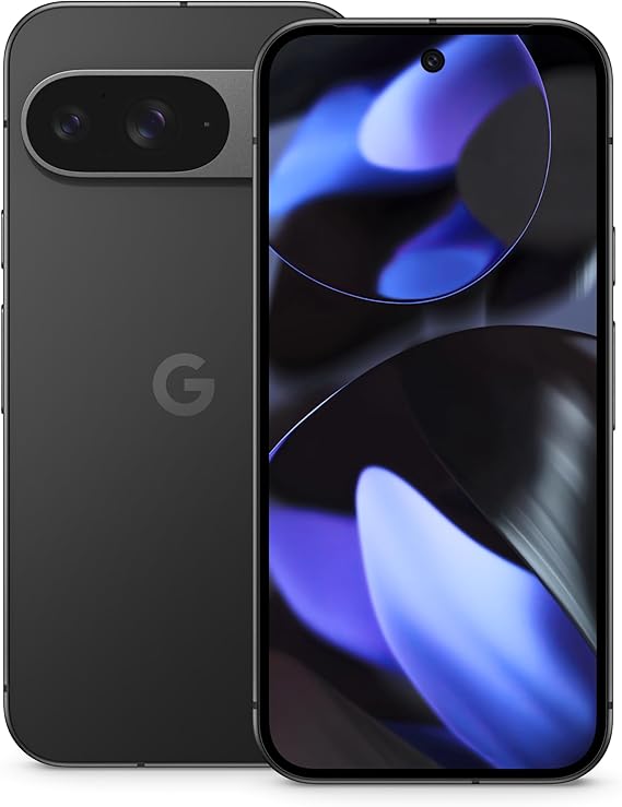 Google Pixel 9 - Unlocked Android Smartphone with Gemini, 24-Hour Battery, Advanced Camera, and 6.3" Actua Display - Obsidian - 128 GB