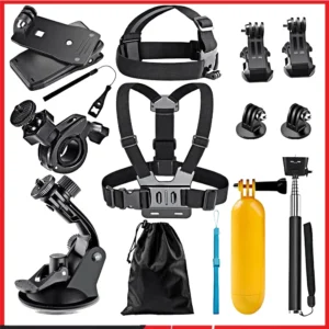 Outdoor Sports Action Camera Accessories Kit For Q44CR Q37CR G9 S81TR S81ER G10 F6