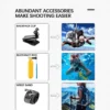 Action Camera Accessories Kit for GoPro Hero 13 12 11 10 9 8 7 6 5 4 Session 3 Black Max Insta360 Yi 4K DJI AKASO Campark SJCAM