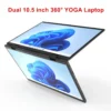 Topton L15 360° YOGA Laptop Intel N95 Dual 10.5 Inch IPS Touch Screen Windows 11 2 in 1 Tablet PC Notebook Office Mini Computer