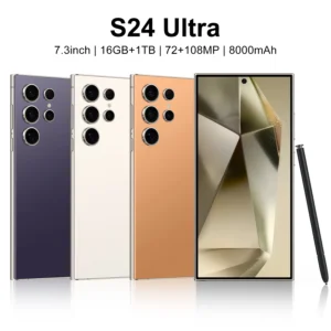 2024 New S24 Ultra 5G Smartphone Original 7.3 Inch Celulares Android Moblie Phones Unlocked Dual Sim Global Version CellPhones