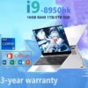 Windows 11Pro Gaming Laptop Intel Core i9 8950HK Laptops 16GB DDR4 1TB SSD Notebook PC Gamer Computer Office Study Notebook PC