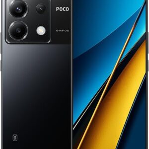 Xiaomi Poco X6 5G Global Unlocked (256GB + 12GB) GSM 6.67" 64MP Triple Camera (for Tmobile Mint Tello Global) (Black)