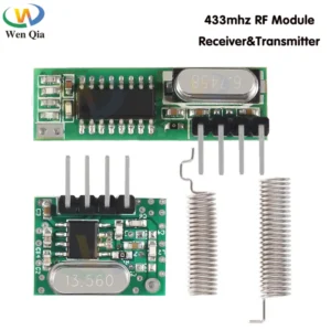 433 Mhz Superheterodyne RF Receiver and Transmitter Module For Arduino Uno Wireless Module Diy Kit 433Mhz Remote Control Module