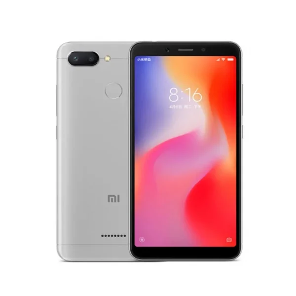 Global firmware Xiaomi Redmi 6 Smartphone 4G 64G 5.45 "MediaTek Helio P22 Android 8.1Posterior fingerprint used phone