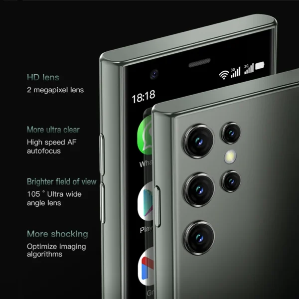 SOYES S23 Pro 3.0" Android8.1 Mini Smartphone 2GB RAM 16GB ROM Dual SIM Standby 1000mAh 3G Network Compact Mobile Phone