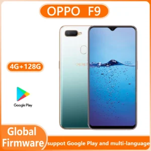 OPPO F9 Smartphone Global firmware version Android 8.0 4GB 128GB 6.3-inch CPU MediaTek Helio P60（MT6771） used phone