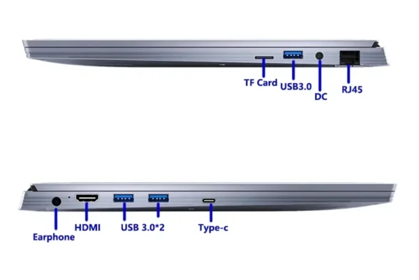 2023 Gaming Laptops I9 Notebooks Gamer Computer PC Windows 11 15.6 inch Intel I9-8950HK 64GB RAM Dual M.2 SSD DDR4 Ethernet Port