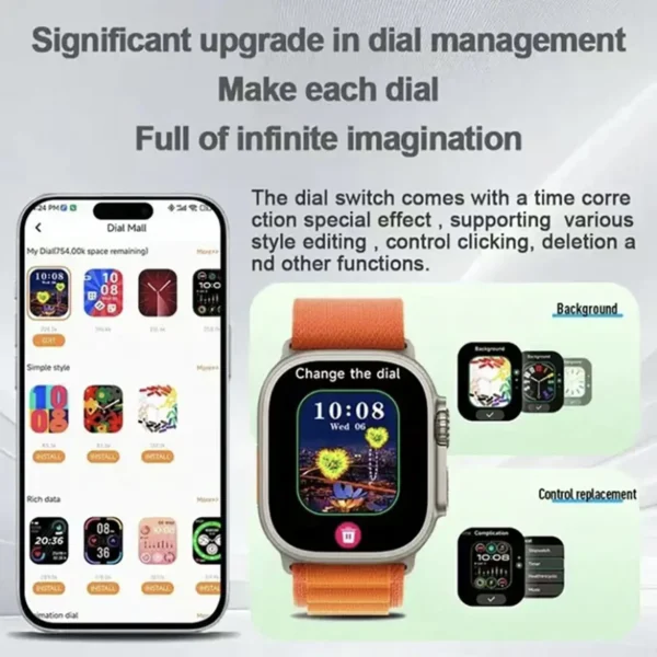 New 4G Call Smart Watch Men 360*360 HD Screen SmartWatch Support SIM card Heart rate NFC GPS Compass Camera Sports Smartwatch