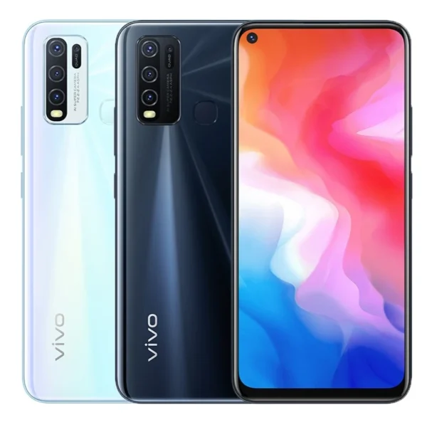 VIVO Y50 Global firmware mobile phone Snapdragon 665 Octa Core 6.53" 5000mAh 8GB 128GB 16.0MP Cameras Used Phone