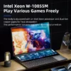 BYONE Dual Screen Gaming Laptop Computer 32GB/16GB DDR4 RAM 1TB/2TB SSD Intel 10th Gen Windows 11 Notebook Touch Laptop