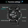 Men's outdoor sports watch multifunctional night light alarm clock timing electronic watch