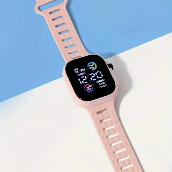 LED Display Digital Kids Watches Sport Boys Girls Luminous Children's Electronic Wristwatch Students Clock Watches Gifts Relojes