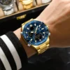 POEDAGAR Fashion Men Clock Waterproof Luminous Week Date Man Watch LED Dual Time Display Digital Electronic Quartz Men's Watches
