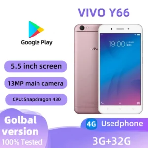 VIVO Y66 Android 4G Unlocked 5.5inch 3GB RAM 32GB ROM All Colours in Good Condition Original used phone