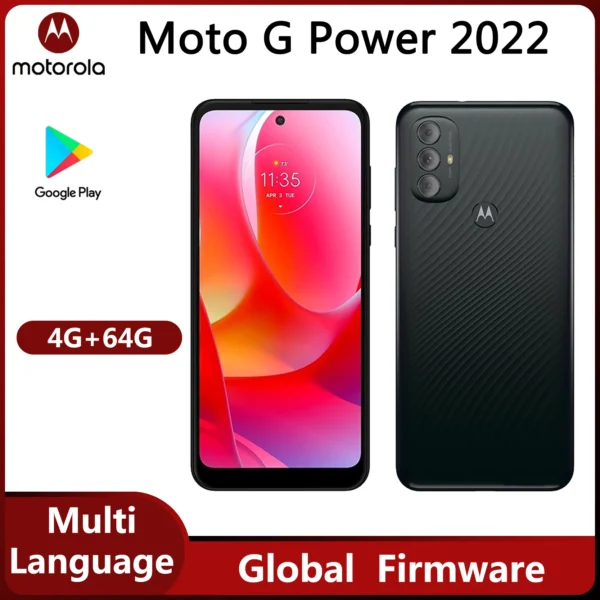 Motorola Moto G Power 2022 （XT2165）6.5" 720x1600 pixels Original Android Smartphone Used phone