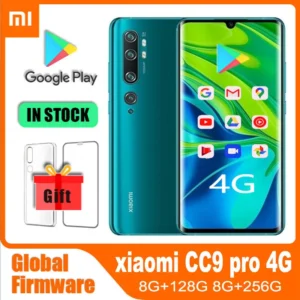 Global rom Smartphone Xiaomi CC9 Pro/Mi Note 10 4G Cellphones android snapdragon used phone