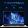 BYONE 14 Inch Low Price Laptop Intel Celeron N4000 8GB RAM 256GB 512GB SSD HD Screen Office Learning Portable Ultraslim Laptops