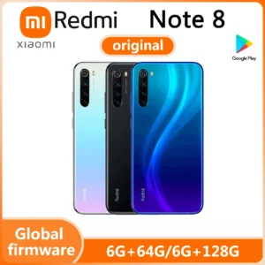 Xiaomi Redmi Note 8 Smartphone Global Firmware original 128GFull Netcom Rear Fingerprint cellphone used phone