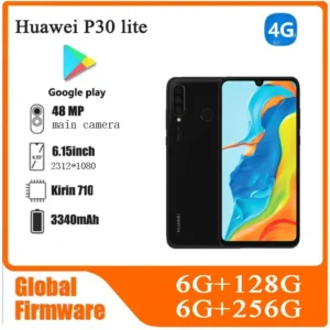 Huawei P30 Lite 4G SmartPhone Kirin 710 4GB 6GB RAM 128GB ROM 6.15inch 3340mAh 24MP unlocked Used Phone