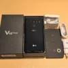 LG V40 ThinQ 4G LTE Original Mobile Phone 6.4'' 6GB RAM 64GB/128GB ROM 16MP Single/Dual SIM Fingerprint V405UA V405EBW CellPhone