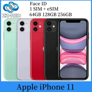 Apple iPhone 11 64/128/256GB Original Cell phone 6.1" Liquid Retina IPS LCD Face ID A13 Unlocked 4G LTE iphone11 Mobile Phone