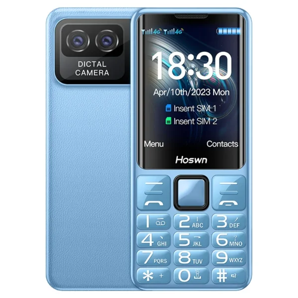 i79 (H6) 4G Elderly Mini Cellphone 2.4Inches TFT Screen 32MB RAM Torch Dual SIM English keyboard Mobile Phone