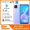 OPPO A73 5G smartPhone Global firmware MTk Dimensity 720 4030mAh battery google play Rear camera 16MP used phone