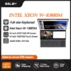 Dual Screen Laptop Intel Xeon W-10885M 16.1+14.1 Inch 5.3GHz 64GB DDR4 4TB SSD 8Cores 16 Threads HD Camera Portables Computer