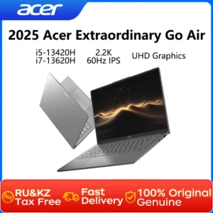 2025 Acer Extraordinary Go Air Laptop 14 Inch 2.2K 60Hz IPS Screen Netbook i7-13620H 32GB 1TB Notebook With Intel UHD Graphics