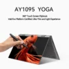 2 in 1 Touch Screen 10.95 Inch 360° Flip Laptop Intel N95 Win 11 Pro 16GB DDR5 2TB SSD Metal for Office Gaming Mini Notebook PC