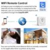 16A Tuya Zigbee WiFi 3.0 Mini Smart DIY Switch 2 Way Control Smart Life Relay Automation Breaker Works With Alexa Google Home