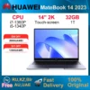 2023 HUAWEI MateBook 14 Laptop i5-1340P/i7-1360P 16GB/32GB 512GB/1T Computer 14-inch 2K Touchscreen Netbook Iris Xe Graphics SSD