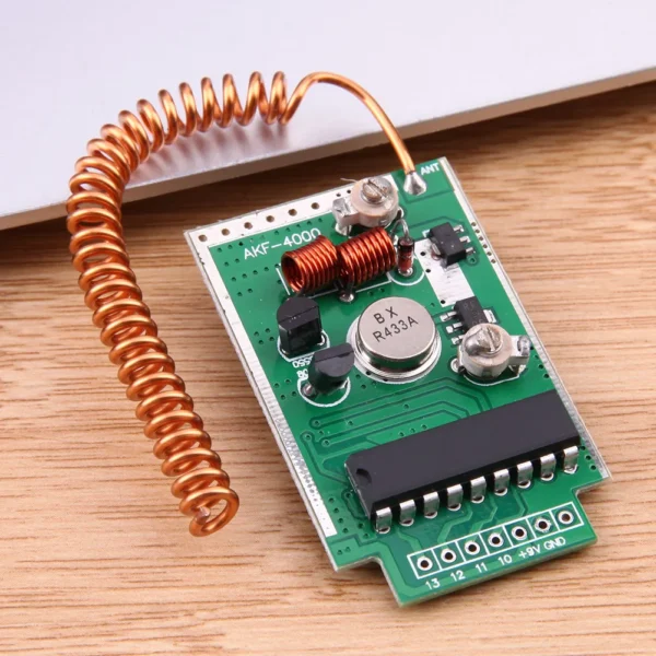 Large Power 4km Wireless Remote Control Transmitter Module Kit 433Mhz