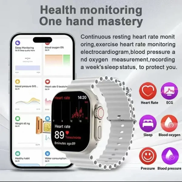 New 4G Call Smart Watch Men 360*360 HD Screen SmartWatch Support SIM card Heart rate NFC GPS Compass Camera Sports Smartwatch