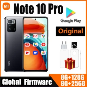 Xiaomi Redmi Note 10 Pro 5G smartphone 6.5inch Global Rom 8G 256G/128G used phone