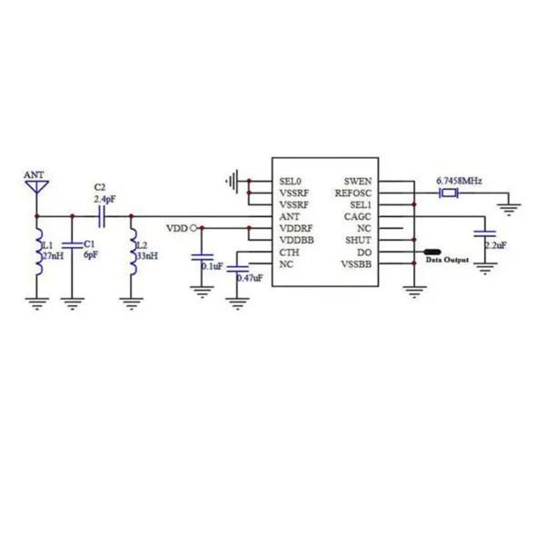 433 Mhz Superheterodyne RF Receiver and Transmitter Module For Arduino Uno Wireless Module Diy Kit 433Mhz Remote Control Module