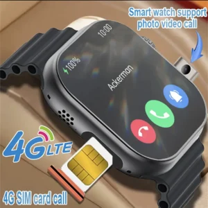 New 4G Call Smart Watch Men Women 360*360 HD Screen SmartWatch NFC GPS Compass Blood oxygen Heart rate Camera Sports Smartwatch