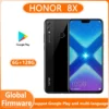 HONOR 8X Smartphone Global firmware CPU Haisi Qilin 710 6GB RAM 128GB ROM 6.5-inch rear camera 20MP Dual SIM used phone