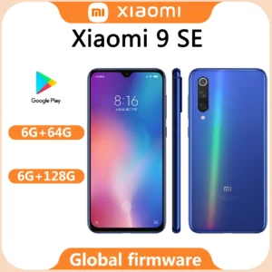 Global rom Xiaomi 9 SE Smartphone, Snapdragon 712, Android Cellphone, 48 MP + 20MP, Fingerprint, Original used phone