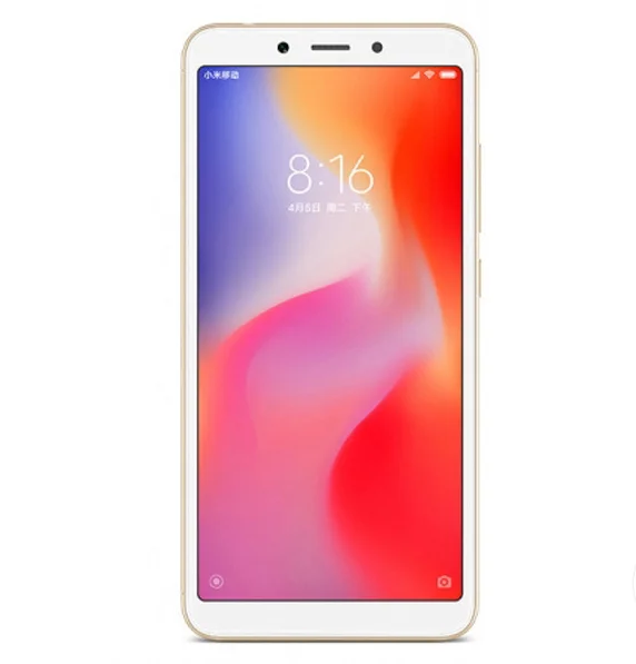 Xiaomi Redmi 6 Smartphone googleplay Mobile Phone 5.45" Full Screen AI Face ing used phone