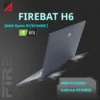 FIREBAT H6 16 Inch Geforce RTX 4050 AMD Ryzen7 7435HS DDR5 165Hz FHD Wifi6 BT5.1 16GB 512GB Gaming Gamer Notebook Laptop