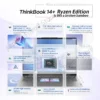 Lenovo Laptop Thinkbook 14+ 2.8K 90Hz 14" AMD Ryzen R7-6800H 32GB LPDDR5 RAM 512G/1T/2TB SSD AMD 680M Notebook PC