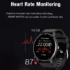 Fashion Men's Smart Watch Full Touch Screen Sports Fitness Tracker IP68 Waterproof Bluetooth Smartwatch for Men Women Smartphone
