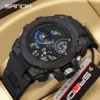 Fashion SANDA 9020 Men's Electronic Watch Sports Multi functional Waterproof LED Night Light Men's Electronic Watch 2025