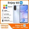 HUAWEI Enjoy 60 4g 6.75 inch Smartphone HarmonyOS LCD Dual SIM 6000 mAh Battery Mobile phones 48MP Camera Original used phone