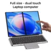 BYONE 13.5 Inch Dual Screen Touch Laptop 2.5k UHD 9000mAH DDR5 16GB RAM 512 GB 1TB 2TB SSD 180° Foldable Portable 2 in 1 Tablet