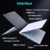MECHREVO 15Pro 15.3 Inch Geforce RTX 4060 Inte i9-13900HX DDR5 240Hz 2.5K Wifi6 BT5.3 32GB 1TB Gaming Gamer Notebook Laptop